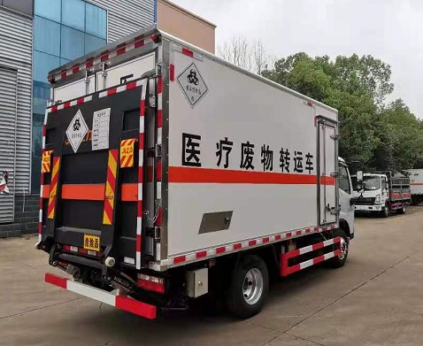國六東風藍牌醫療廢物轉運車圖片 國六東風藍牌醫療廢物轉運車圖片
