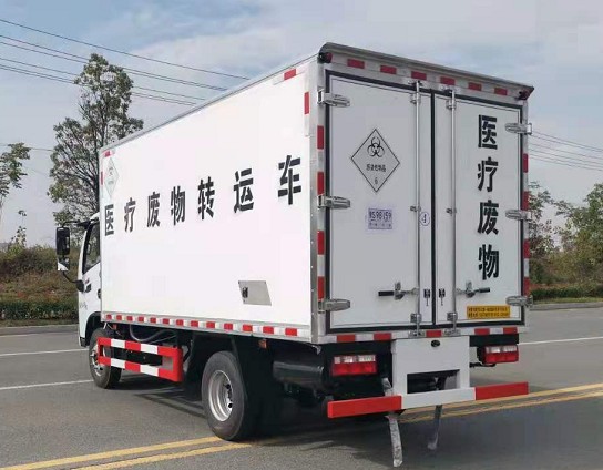 國六東風藍牌醫療廢物轉運車圖片 國六東風藍牌醫療廢物轉運車圖片